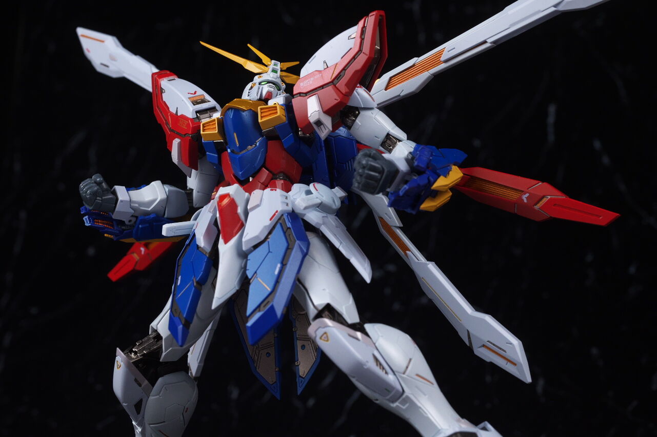 伝票後無 L BUILD メタルビルド ゴッドガンダム＆ゴッドガンダム弐