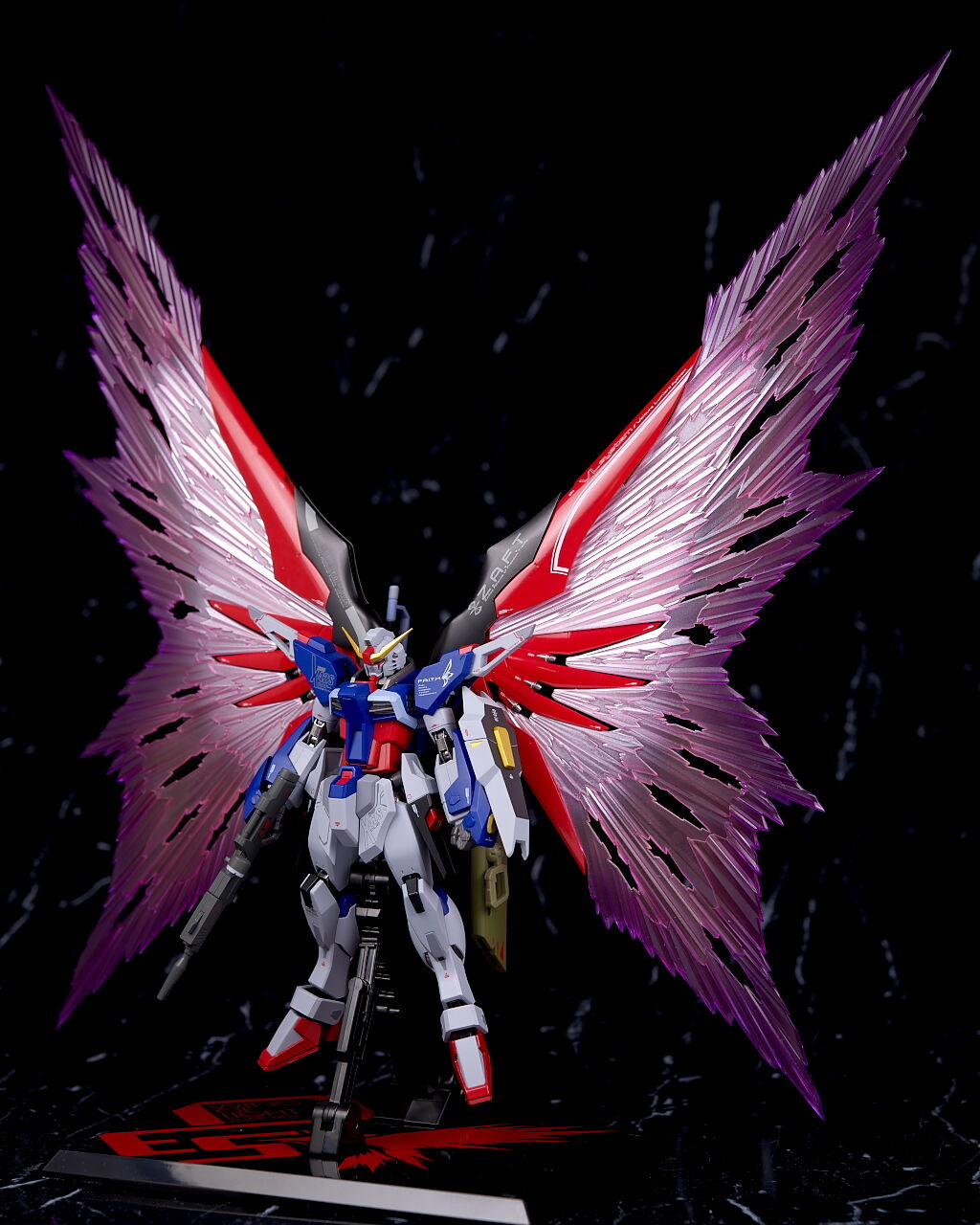 メタルロボット魂 デスティニーガンダム Spec2 本体&光の翼エフェクト
