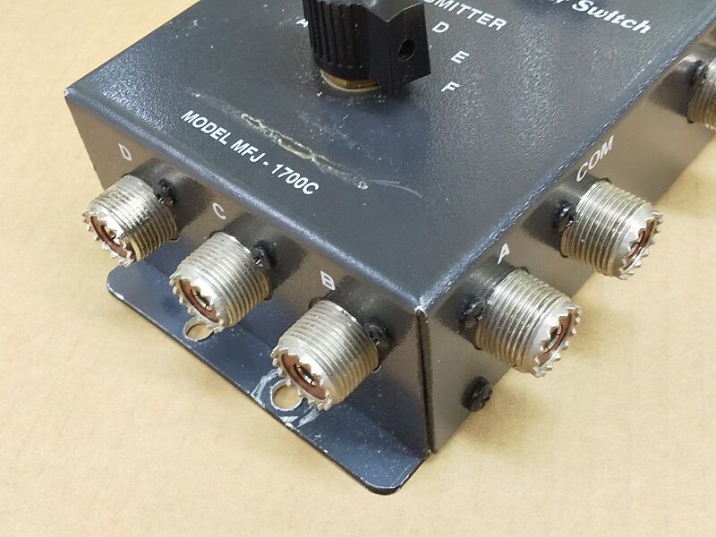 MFJのアンテナ切り替え器「MFJ－1700C」 : 趣蔵 神代ふれあい館