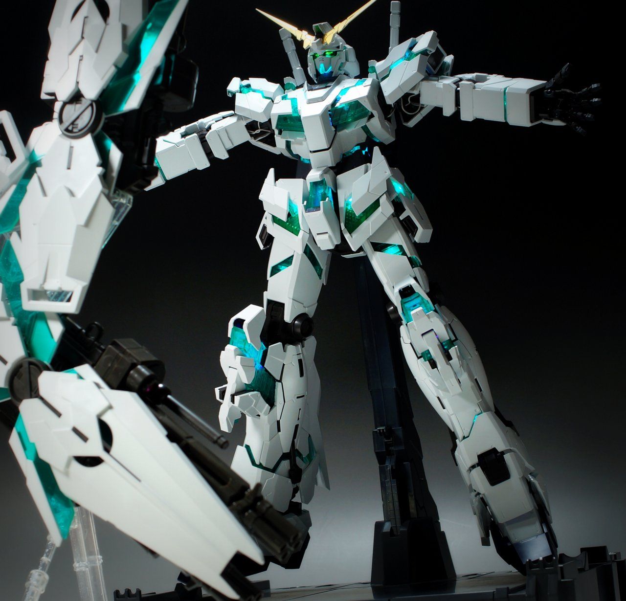 PG 1/60 RX-0 ユニコーンガンダム(最終決戦Ver.) 組立済み PG 1/60 RX-