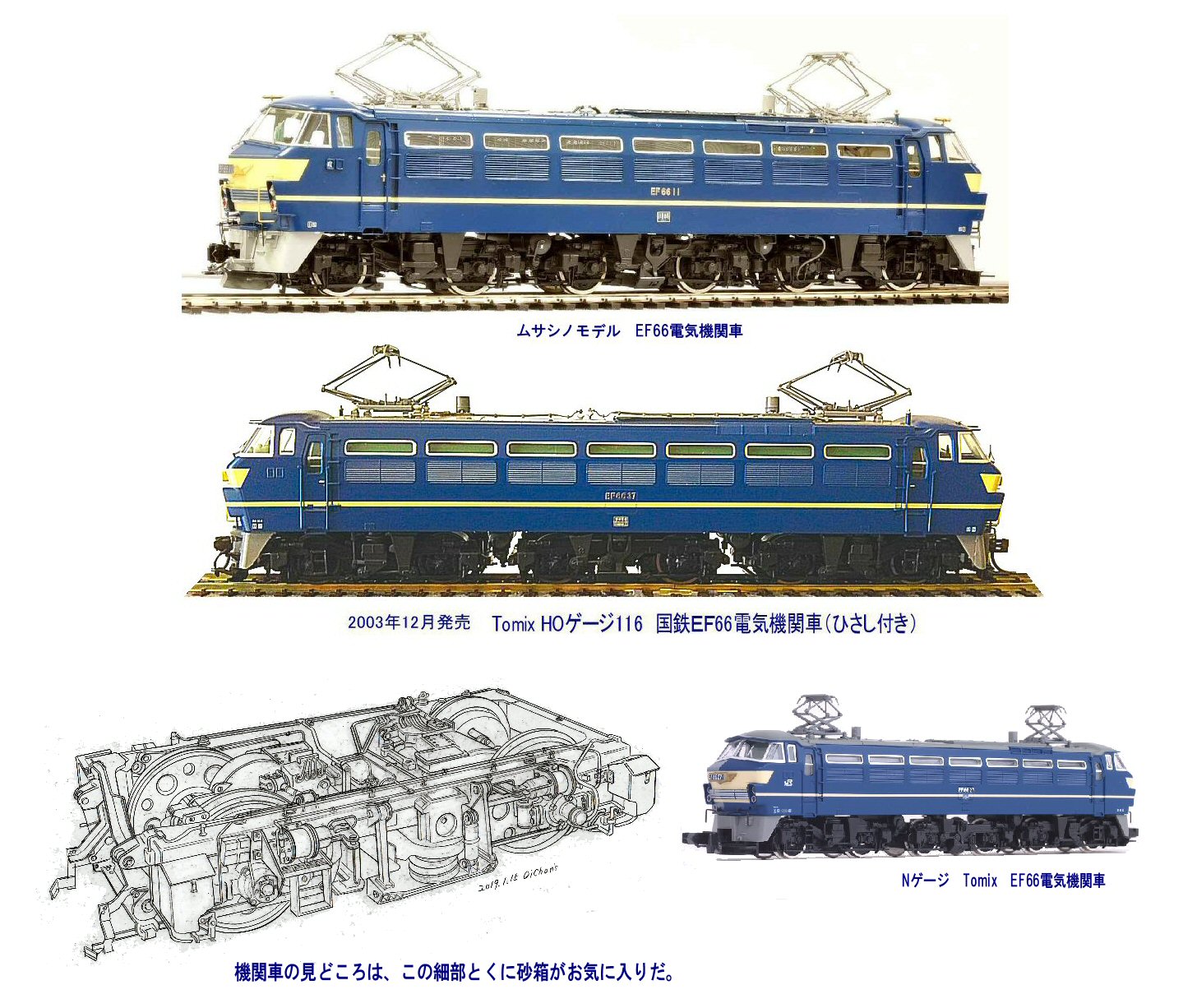 国鉄 EF66 電気機関車の故障と処置 JR EF66-0形電気機関車（27号機