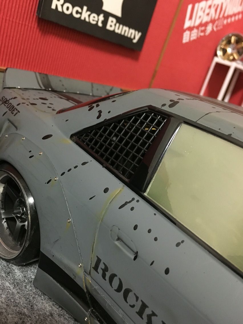 ミサイルシルビア マグネット取り外し可能ラジドリ ラジコン・ラジドリ