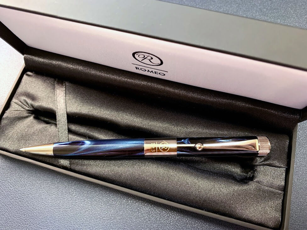 銀座伊東屋 ロメオNo.3 アートコレクション 2024年限定モデル 斑紋純銀