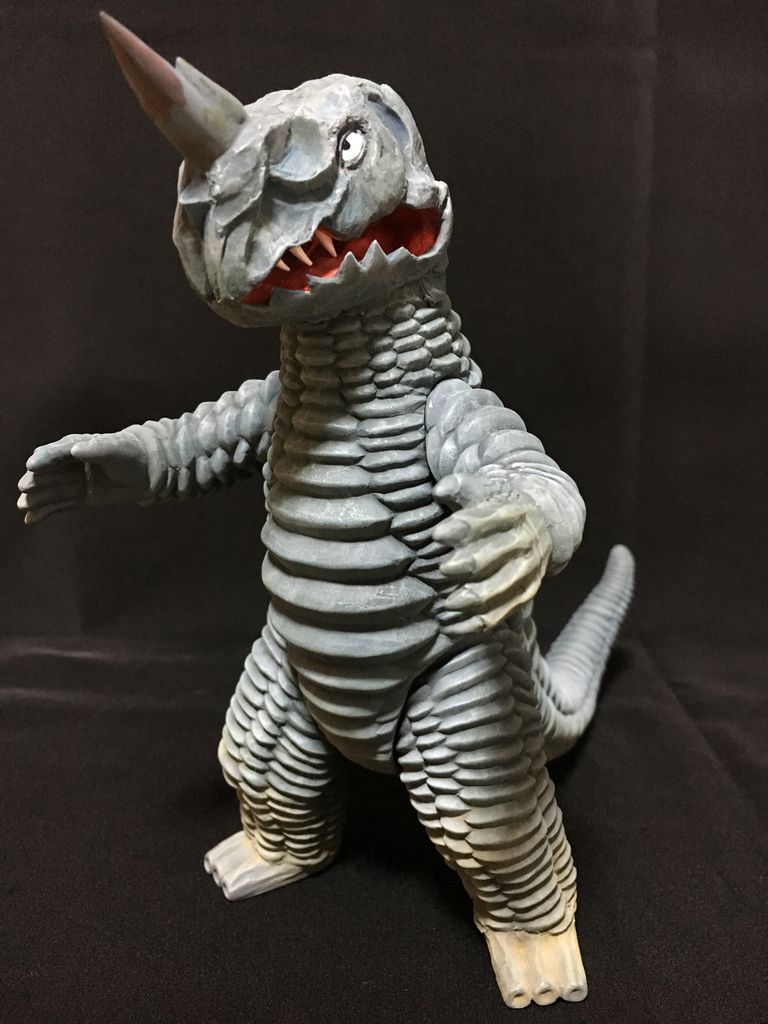 完成!! 青色発泡怪獣アボラス[悪魔はふたたび] ～ひとりウルトラマン祭