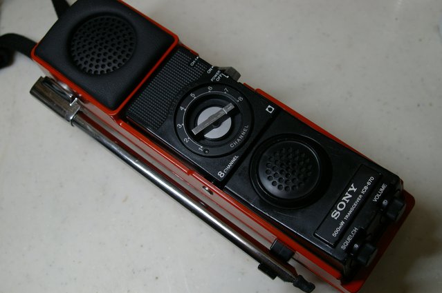 美品❗️ソニーICB－880 送受問題無し 今月QSO済み希少のDC電源