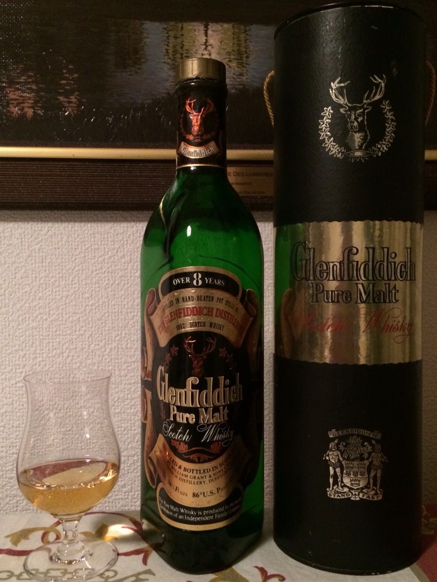 グレンフィディック ピュアモルト 8年 1970年代流通 オフィシャル