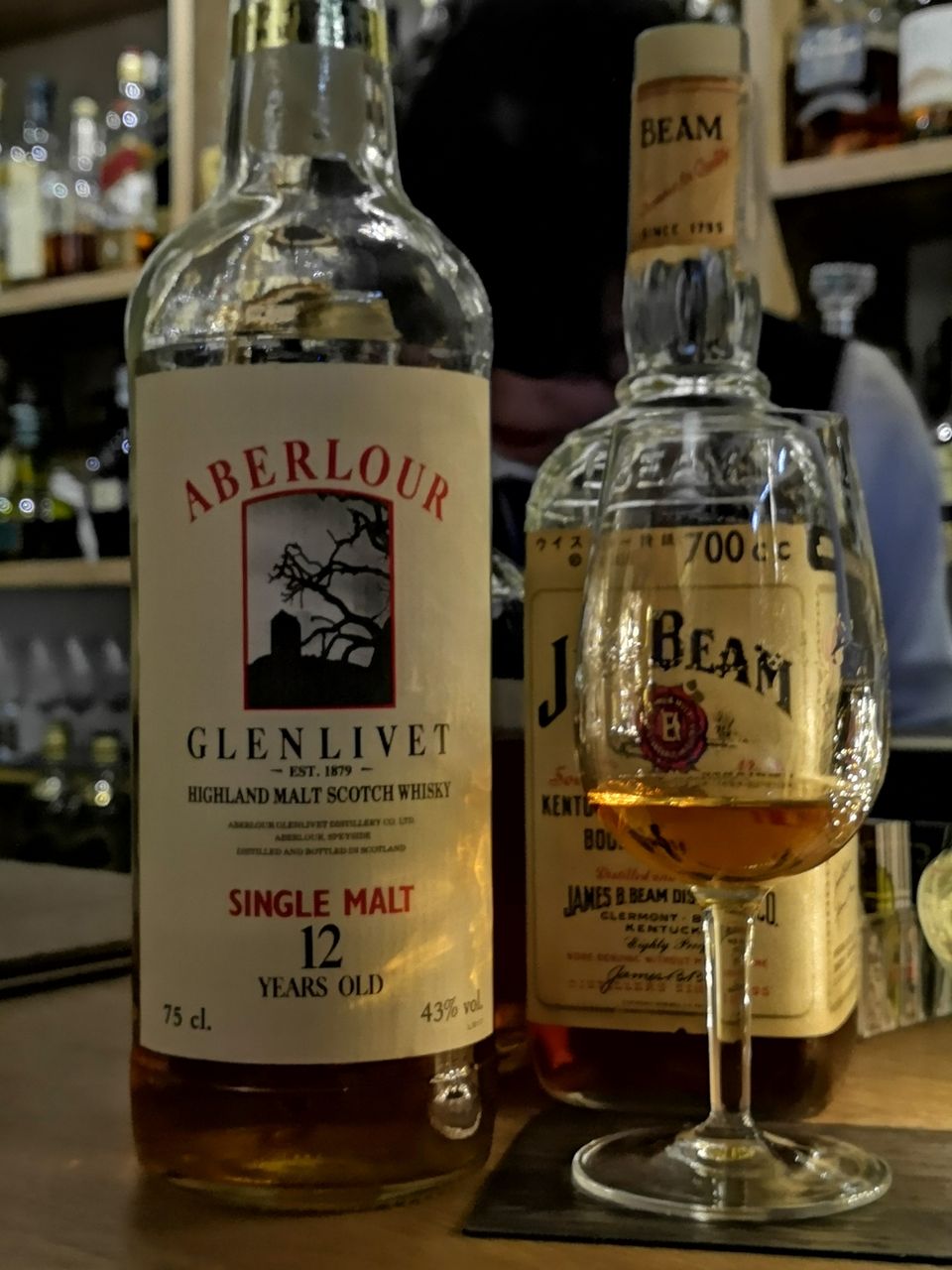 アベラワー グレンリベット 12年 1980年代流通 特級表記 43% : くり