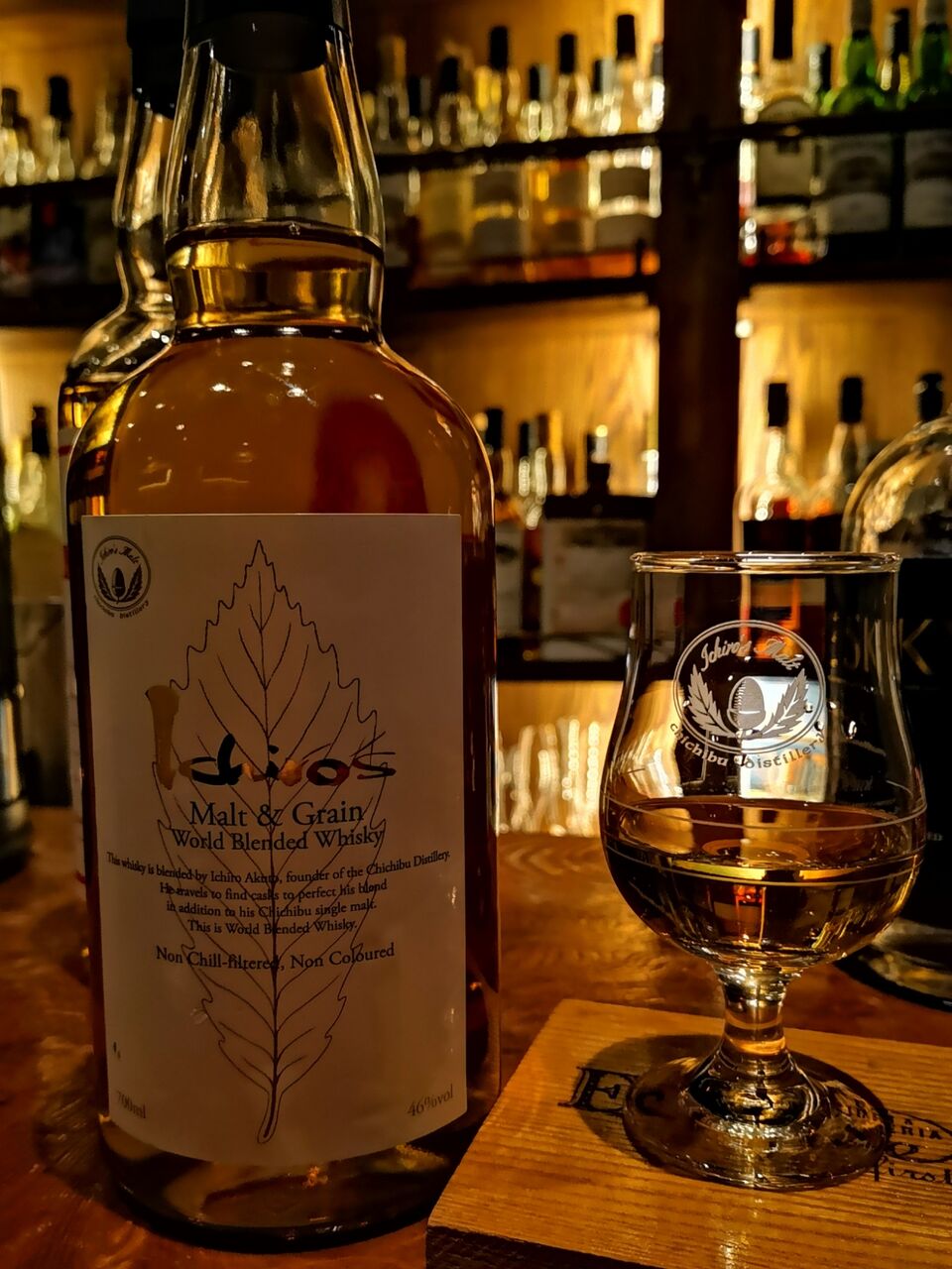 イチローズモルト ホワイト リーフ ワールドブレンデッド 46% : くり