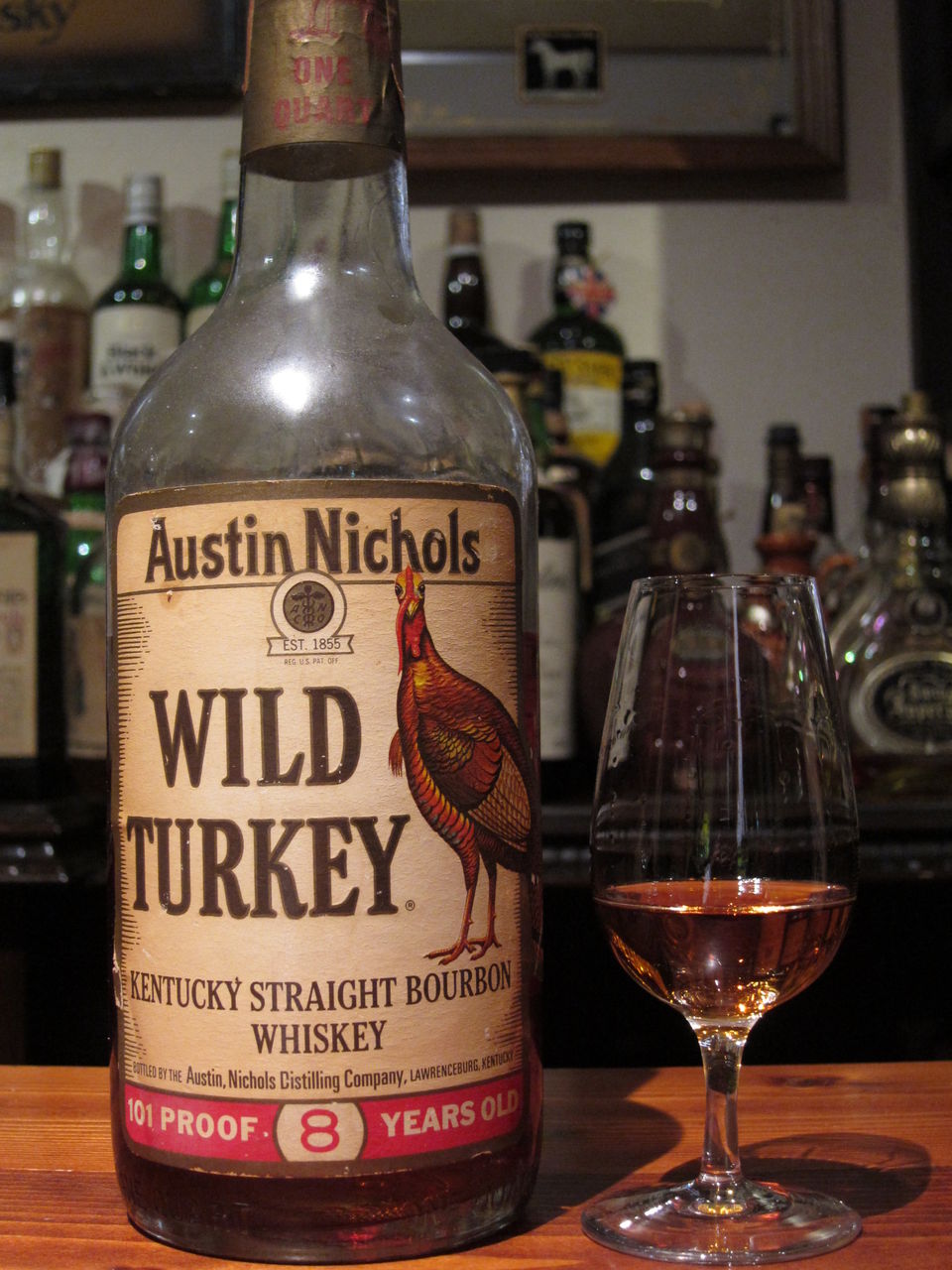 ワイルドターキー8年旧ボトル