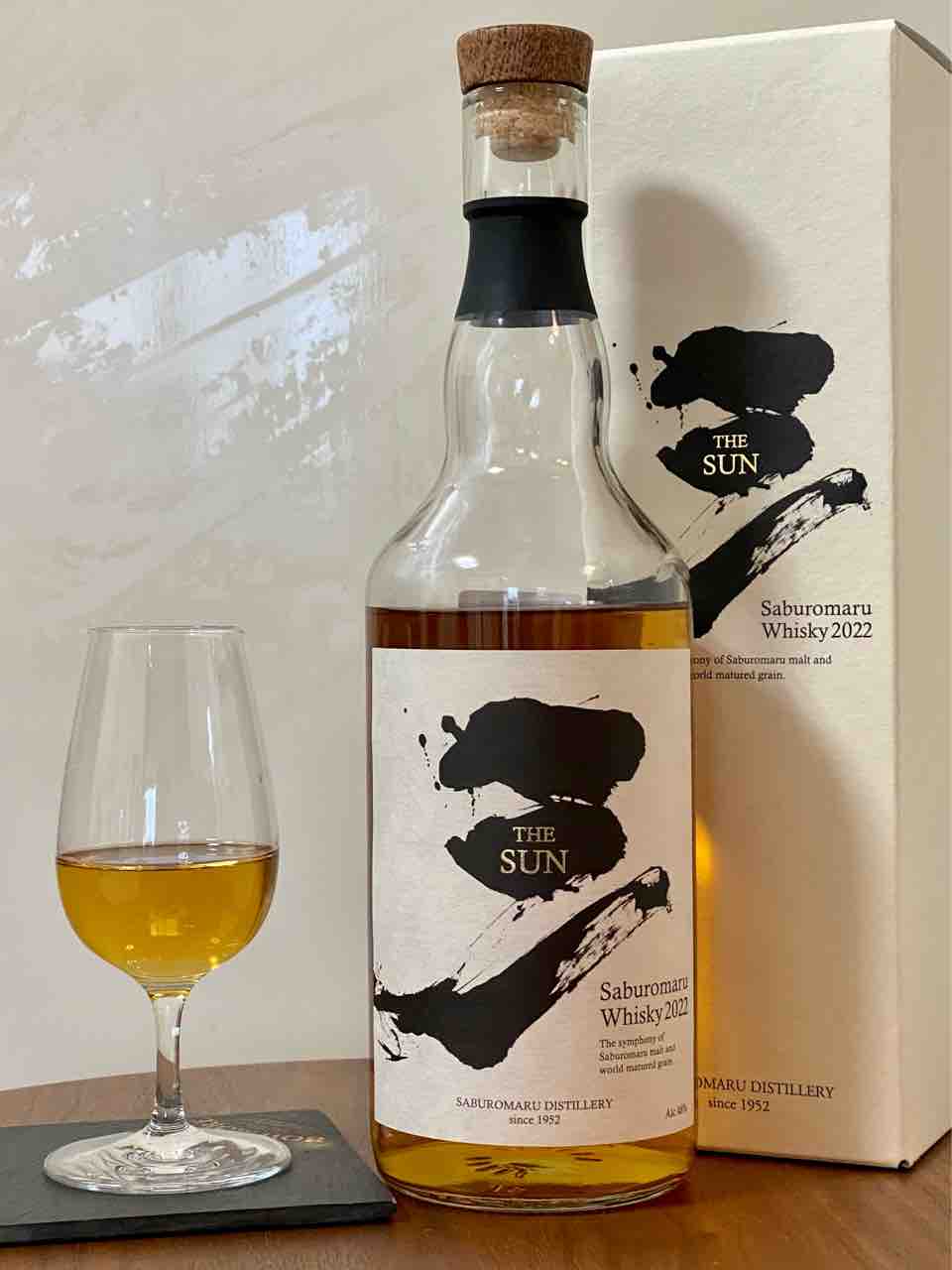 三郎丸 THE SUN ブレンデッドウイスキー 2022 48% : くりりんの