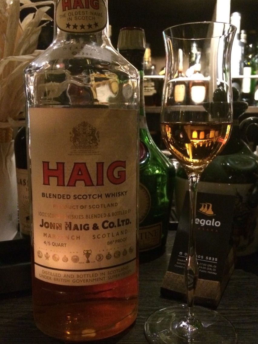 ヘイグ 1970年代初頭流通 ウイスキー特級 43% : くりりんのウイスキー置場
