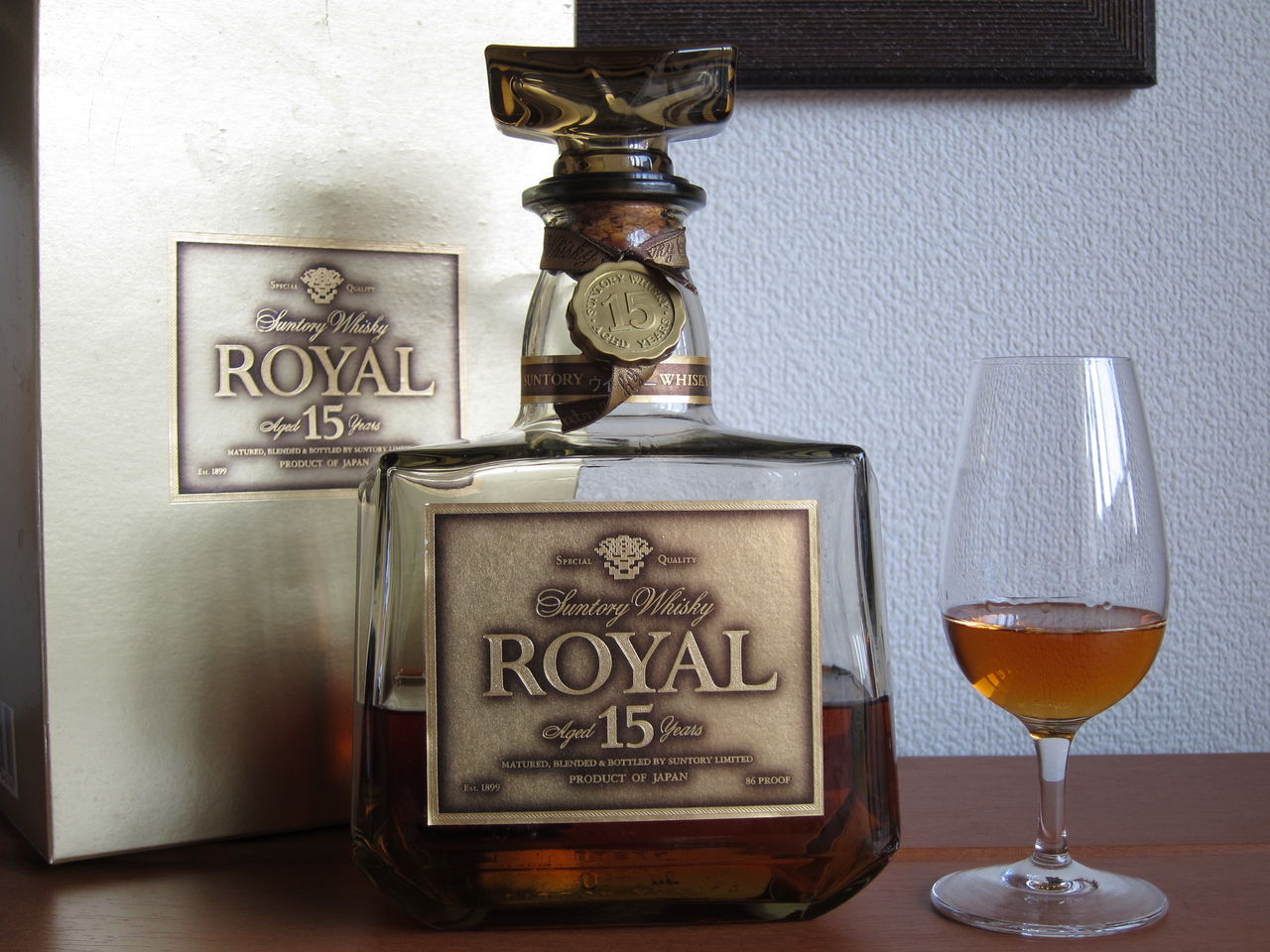 サントリー ロイヤルウイスキー 15年 86プルーフ サントリー ロイヤル