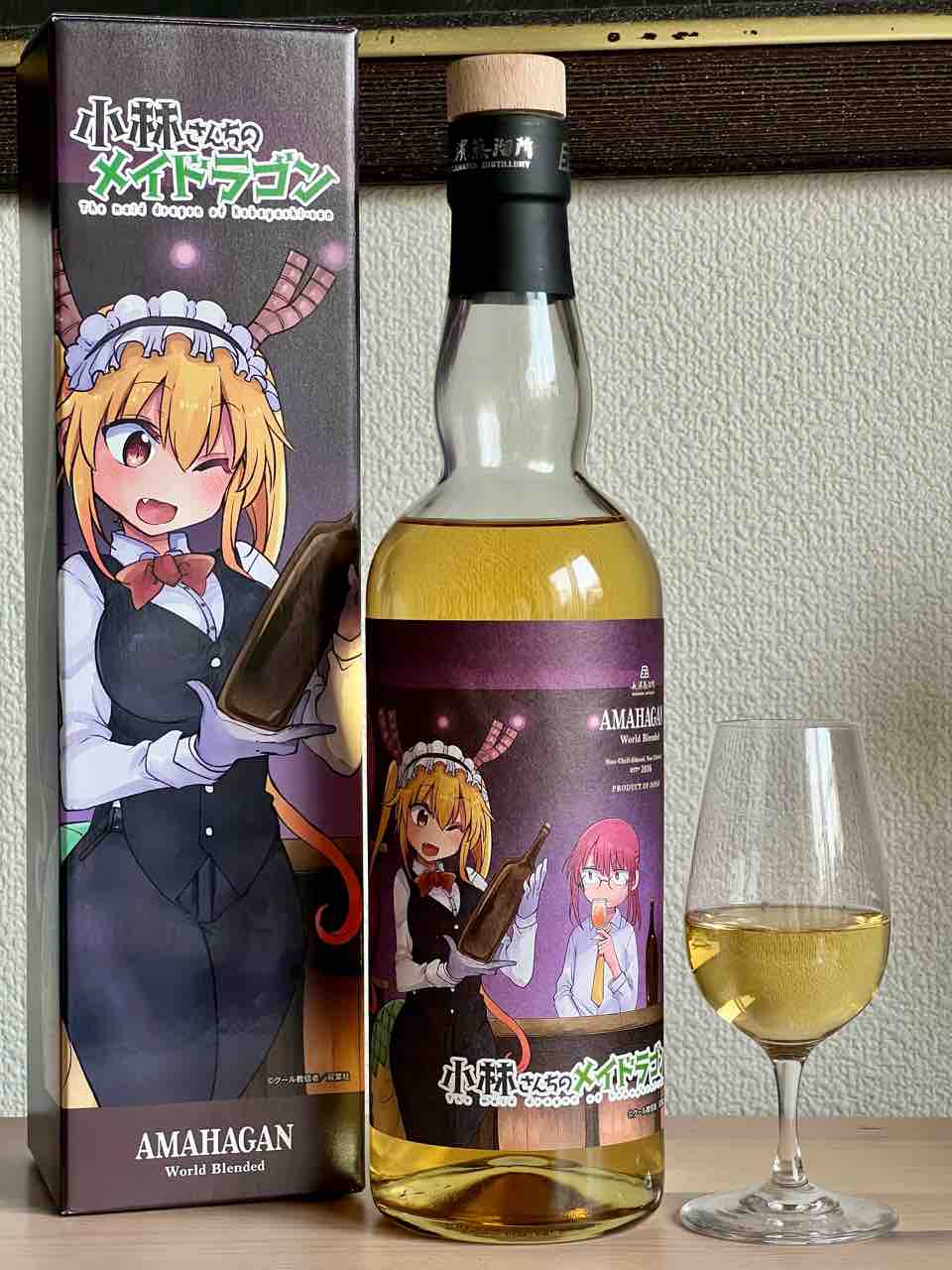 限定品 小林さんちのメイドラゴン ウイスキー ノンチルフィルタード