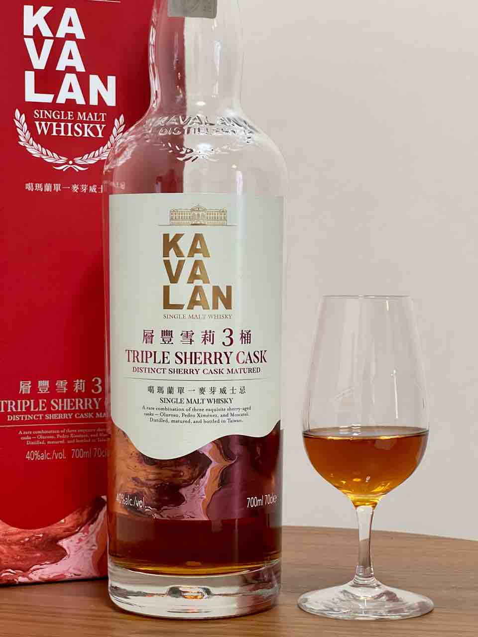 KAVALAN シングルモルトウイスキー トリプルシェリーカスク 1000ml
