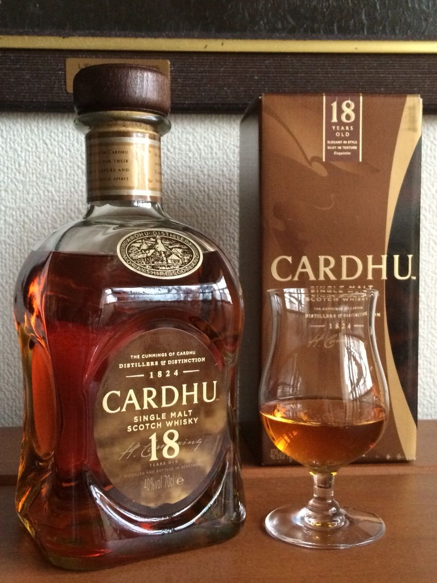 カーデュー 18年 43％ オフィシャルボトル : くりりんのウイスキー置場