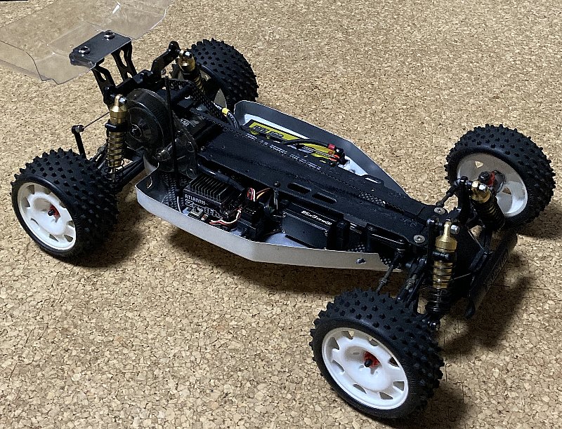 ターボオプティマミッドスペシャル＞7. メカ搭載（ブラシレス対応