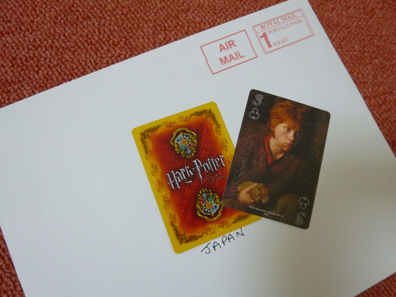 Harry Potter ロン役「ルパート・グリント」サイン入りポートレート