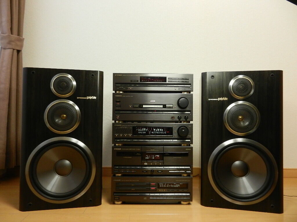 パイオニア プライベート s-x88v 3wayスピーカー バブルコンポ