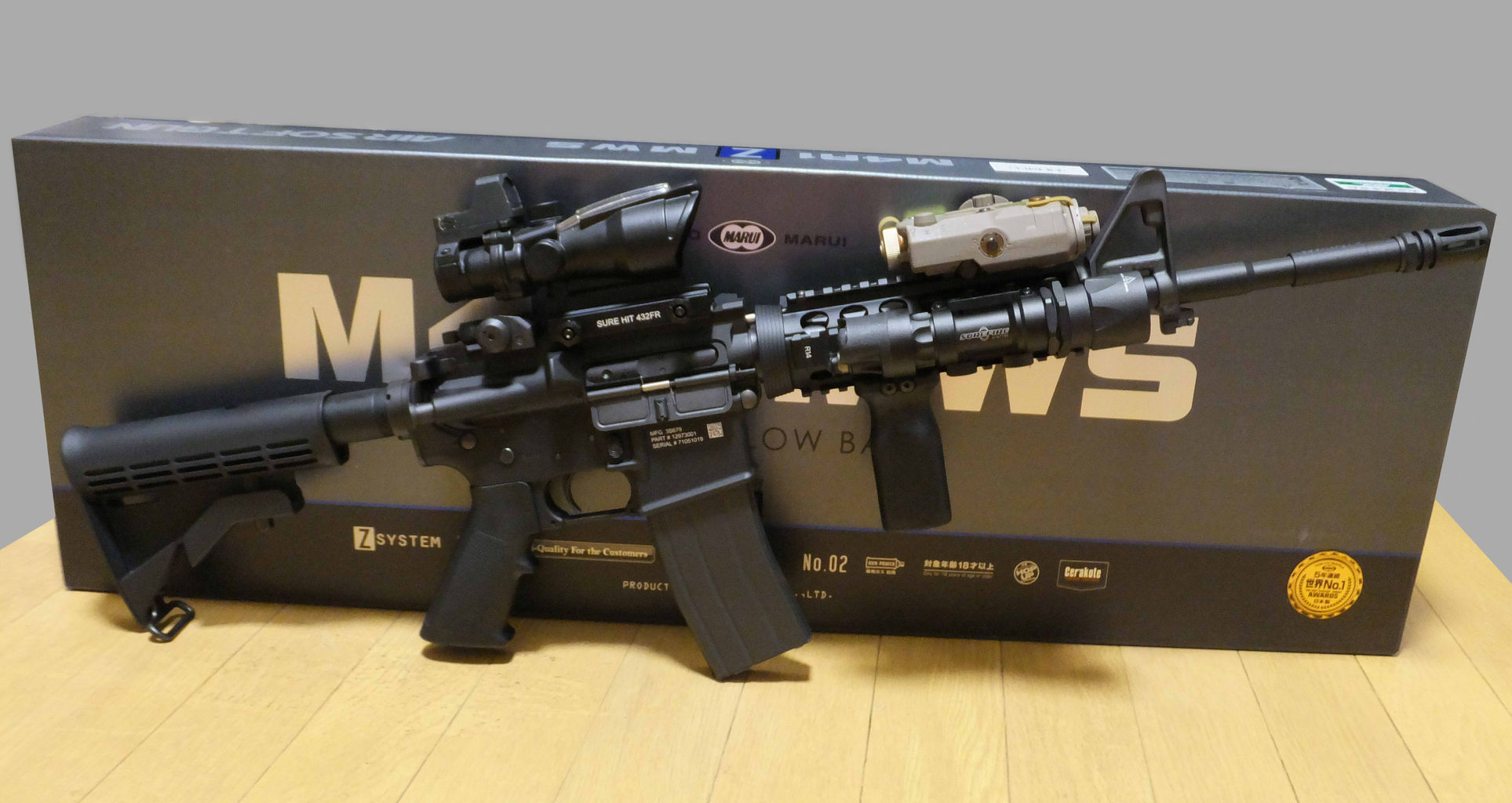 美品東京マルイ次世代M4A1 カービンRAS (MWSカスタム)