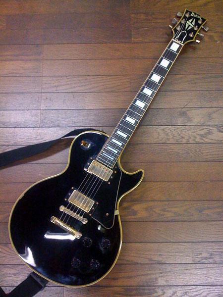 E*y様 Burny ブラック エレキギター レスポールカスタム E*y様 Burny