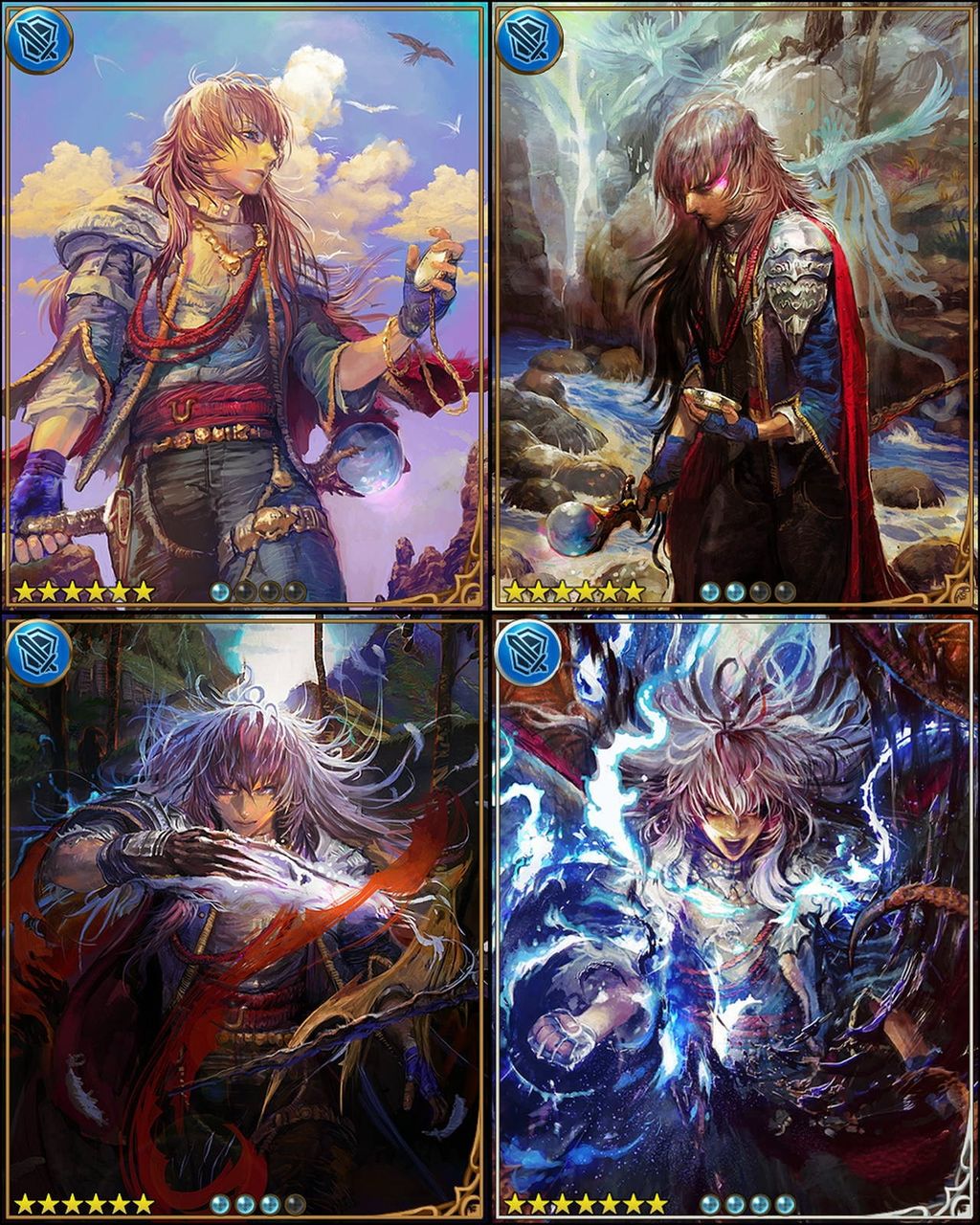 神撃のバハムート 神バハ ルシフェル ジャンヌ アルベール シャドバ