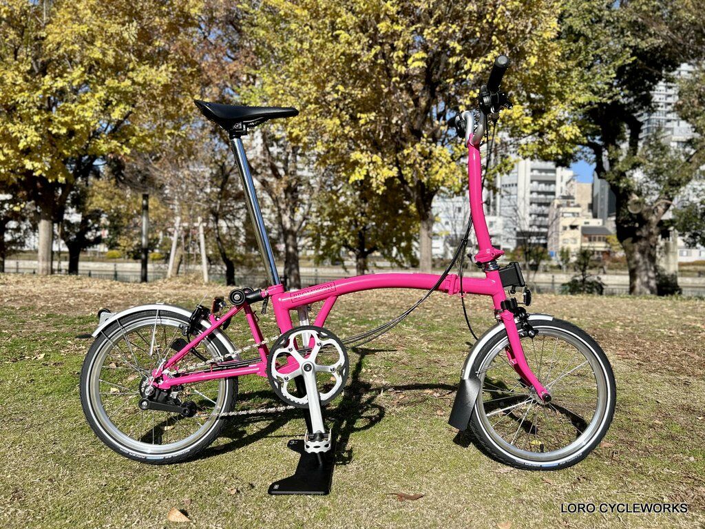 Brompton Archive Edition 2.0(ホットピンク)入荷!!! : LORO CYCLE WORKS