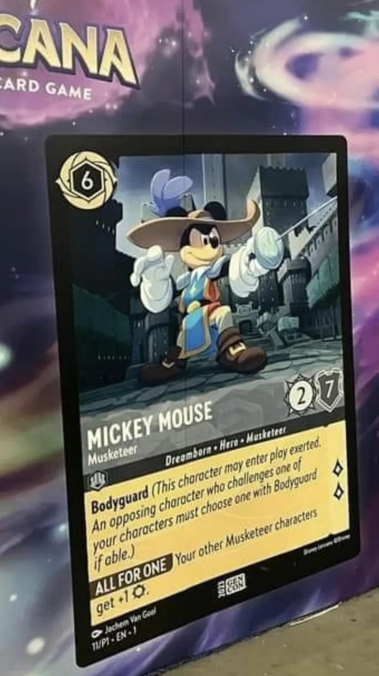 lorcana ロルカナ ミッキーマウス gencon 2023 プロモ
