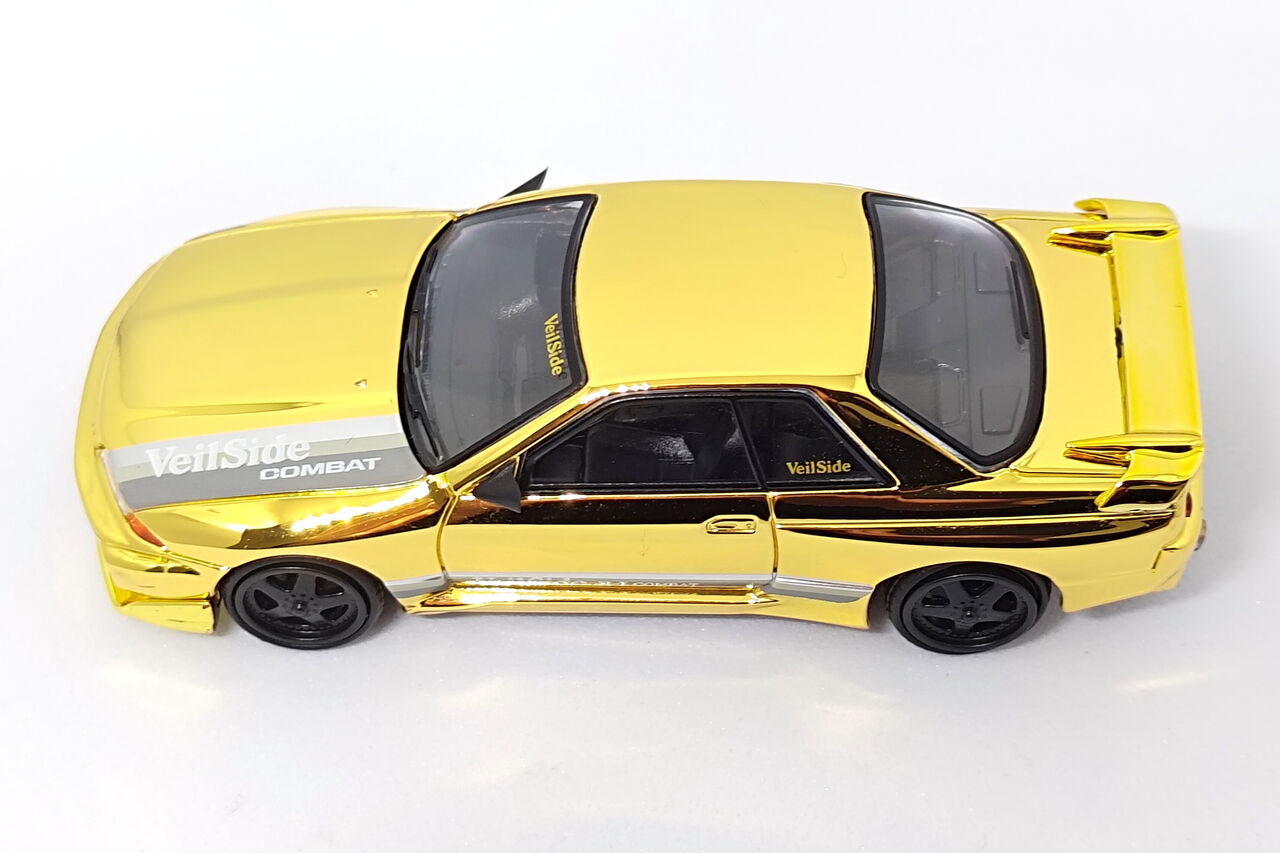 ☆100台限定☆MINI GT ミニGT R32 GT-R ゴールドクローム 100台限定