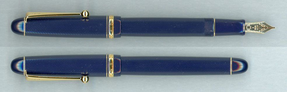パイロット カスタム74 2016年限定色 ダークブルー 14K-M : 万年筆評価