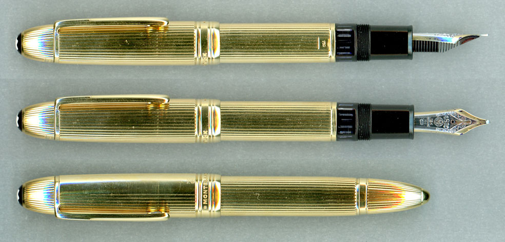 水曜日の調整報告 【 Montblanc No.1497 18K-OB ペン芯交換