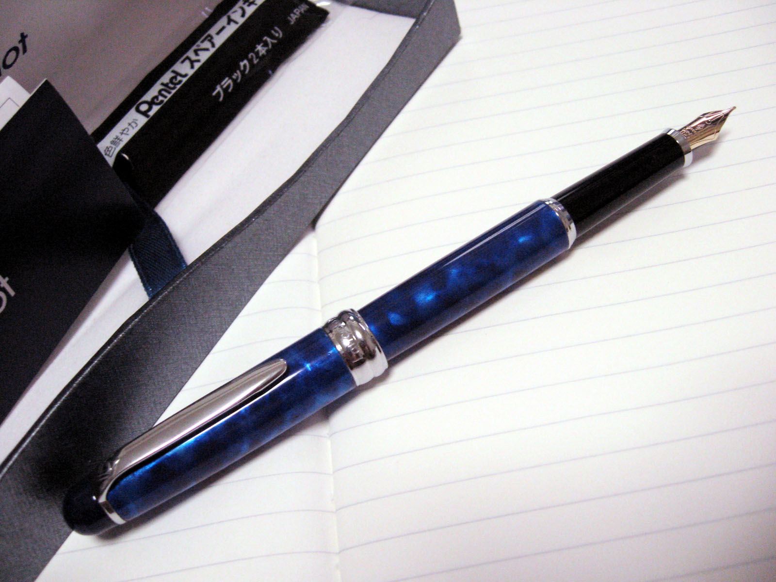 Lancelot 5 Series Silver Leaf Blue (M) : ぺん☆ぱれーどっ！