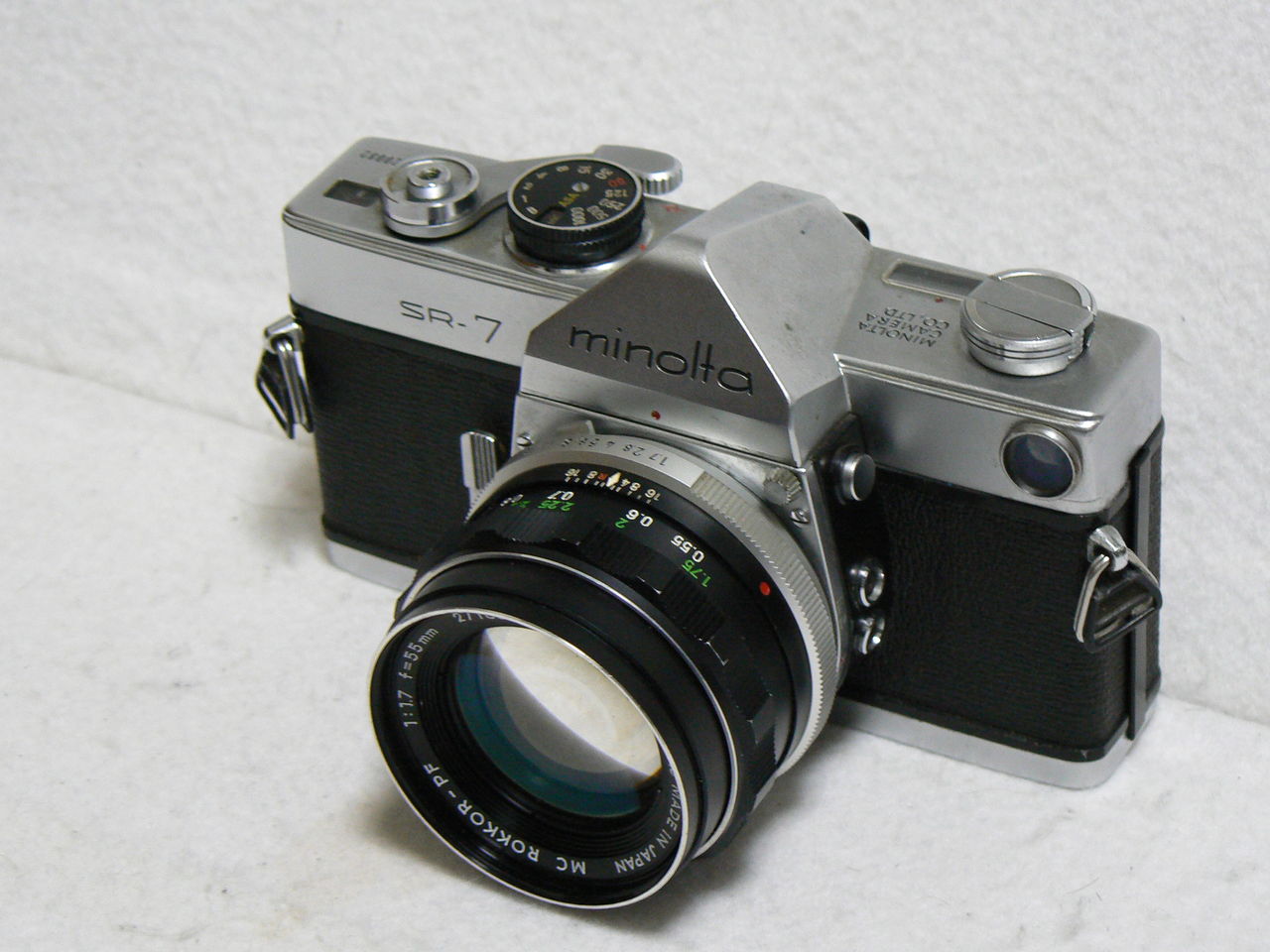 第160回目 ミノルタnew SR-7 : ポンコツとうさんの「カメラの写真」