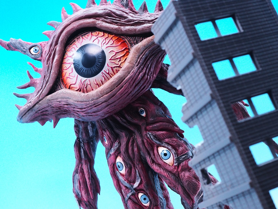 大怪獣シリーズ ULTRA NEW GENERATION ガンQ レビュー : おもちゃの巣