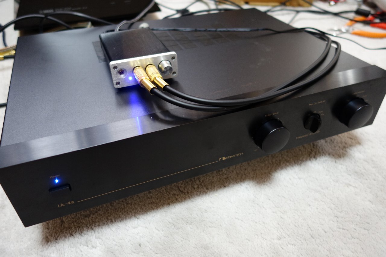 Nakamichi IA-3s プリメインアンプ 海外使用OK 取り説付き