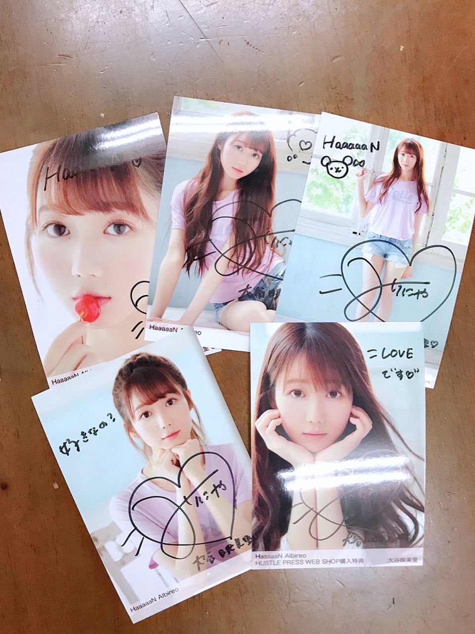 イコラブ 生写真 直筆 大谷映美里 イコラブ 大谷映美里 生写真 直筆