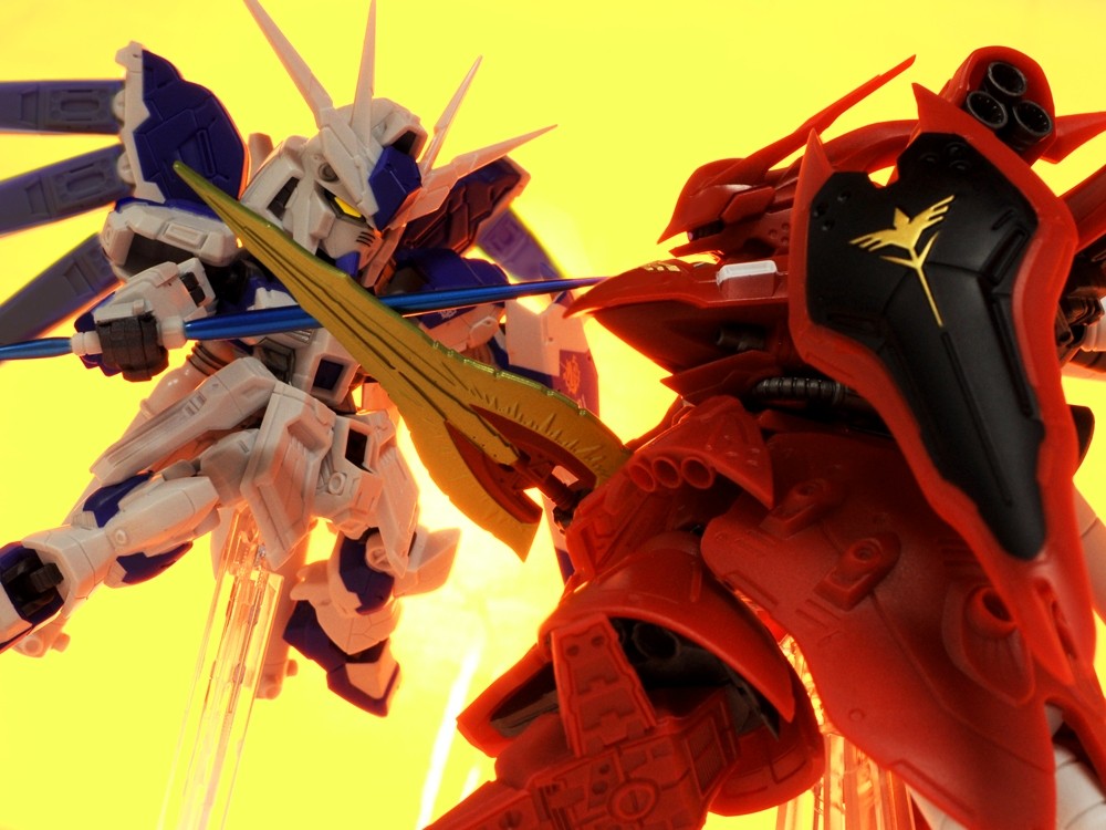 宿命の対決を再現！ネクスエッジスタイル［MS UNIT］「Hi-νガンダム