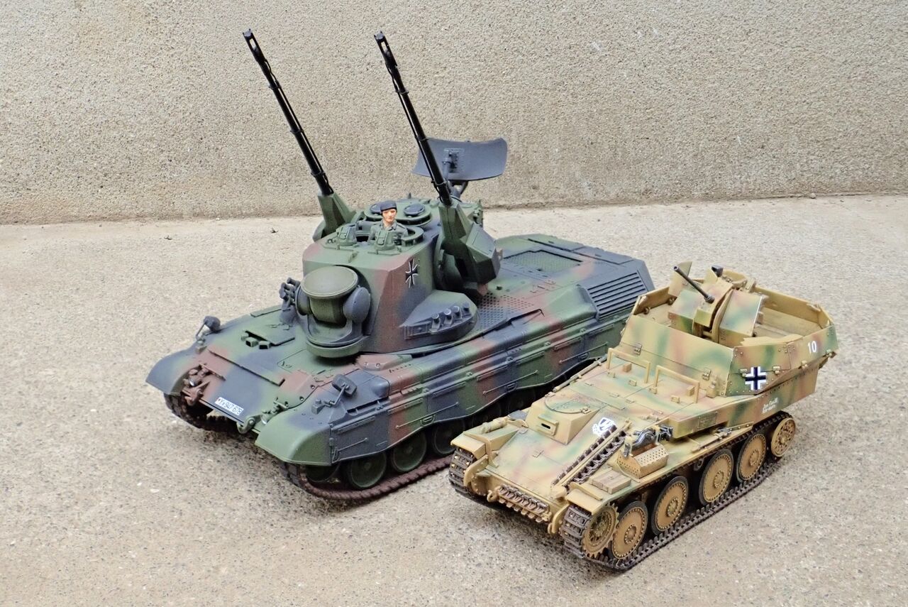 タミヤ 1/35 ゲパルト 完成品 戦車 模型 プラモデル 配備から50年経っ