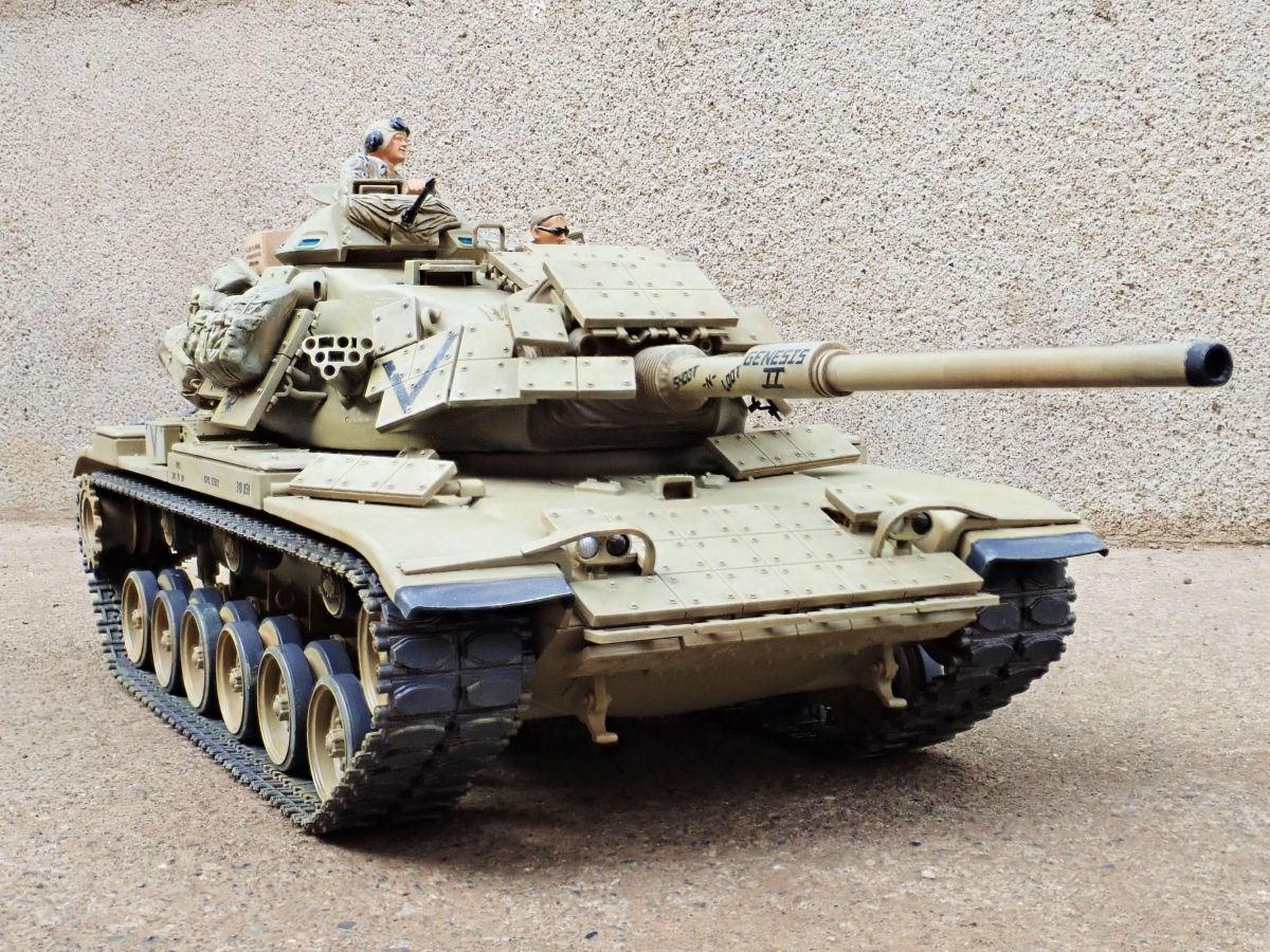 ◉M60A1リアクティブアーマー（TAMIYA 1/35 MM157）2018年2月完成