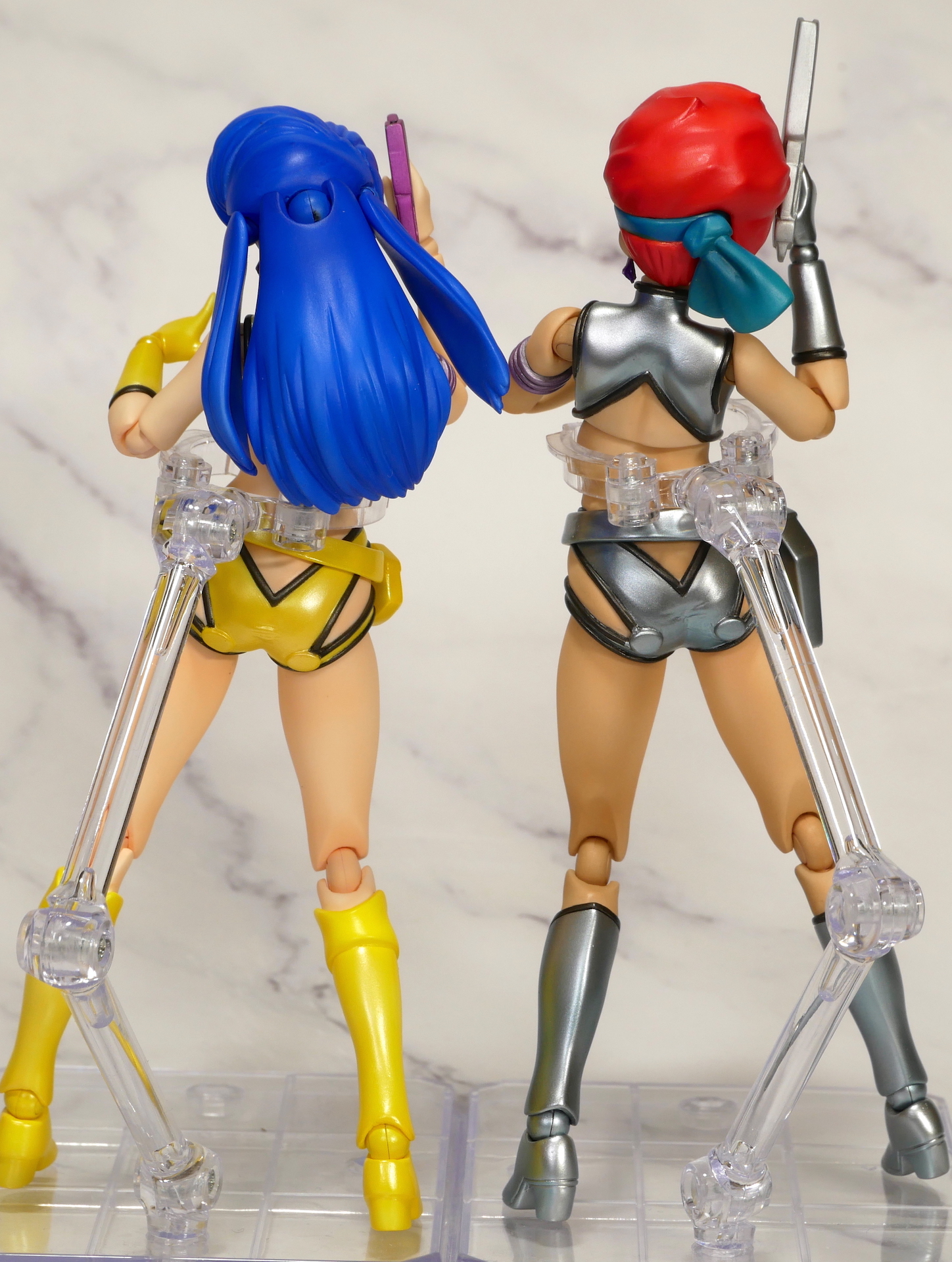 ダーティペア 可動式 フィギュア ユリ ケイ フィギュアーツ ダーティー