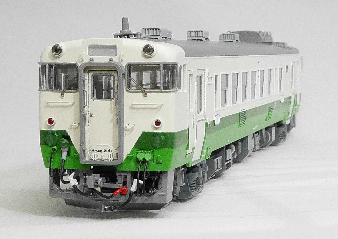 HOゲージ 鉄道ホビダス キハ40 生地完成 HOゲージ 鉄道ホビダス キハ40