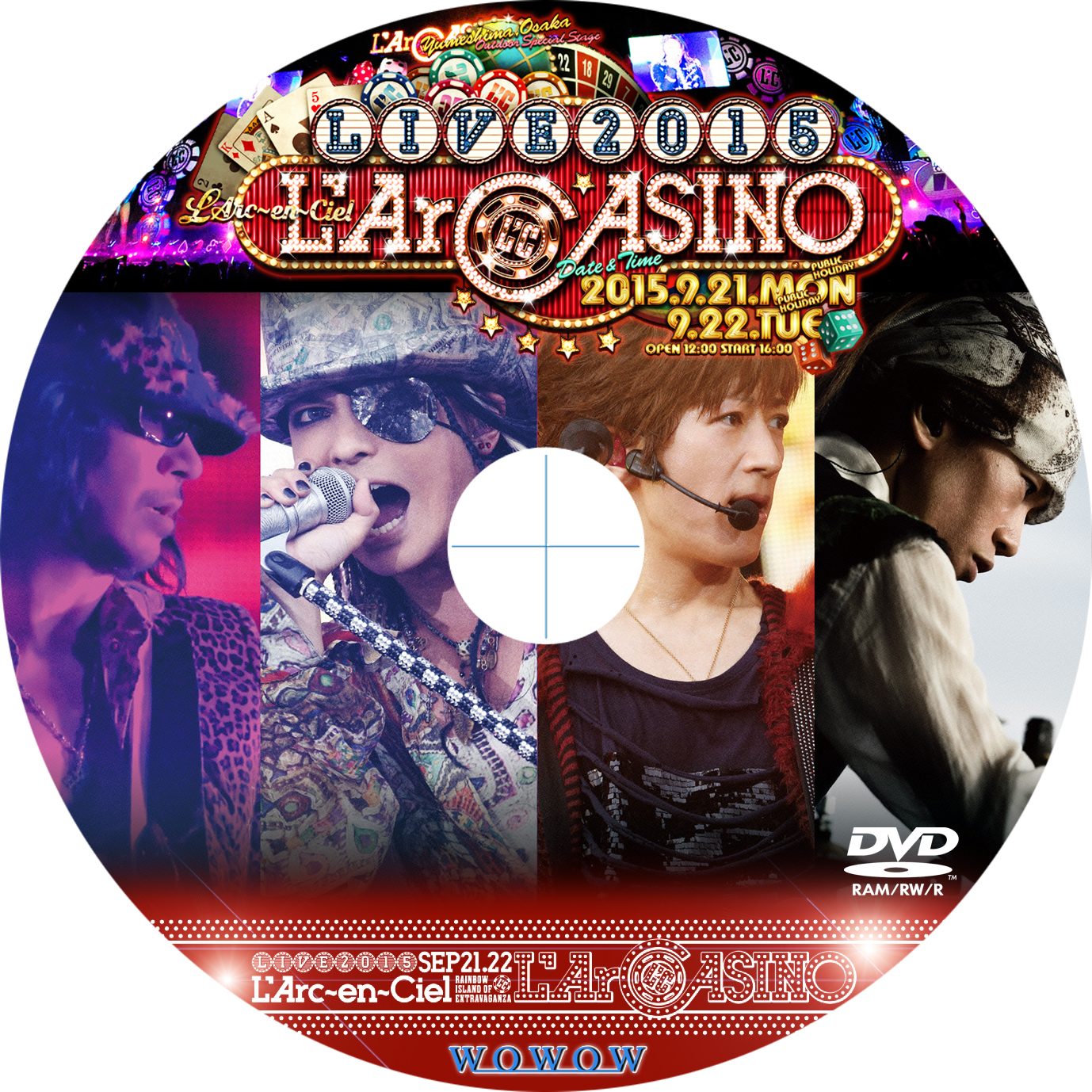 L'Arc-en-Ciel 購入 LIVE 2015 L'ArCASINO (完全生産限定盤) (BD+2CD+
