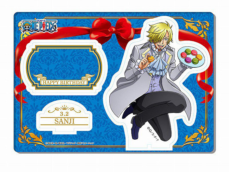 ONEPIECE BIRTHDAY ポートレート ゾロ サンジ ONE PIECE メタルポート