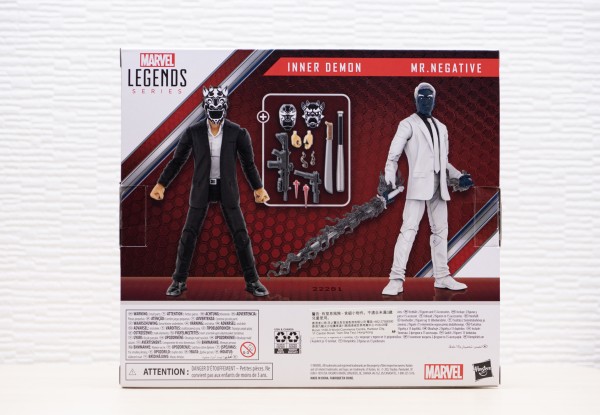 レビュー】マーベルレジェンド ミスターネガティブ&インナーデーモン