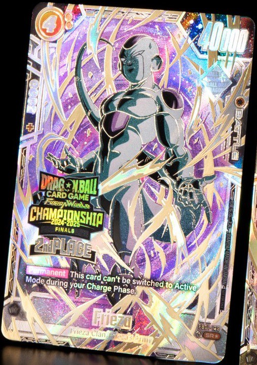 DBFW チャンピオンシップ2024-2025 日本決勝：上位・参加記念品の実物