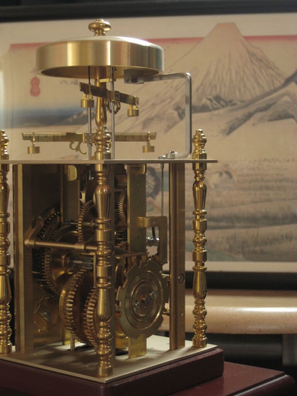 厚南)デアゴスティーニ 週刊 和時計をつくる 完成品