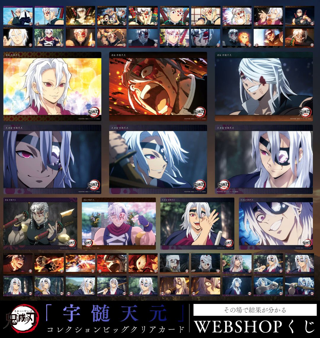 鬼滅の刃 立志編 場面写ブロマイドくじ カナヲ 5枚+その他グッズセット