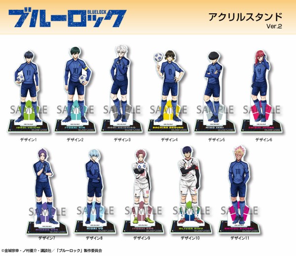 ブルーロック UGCコラボ アパレル「糸師 凛」BIGアクリルスタンド W