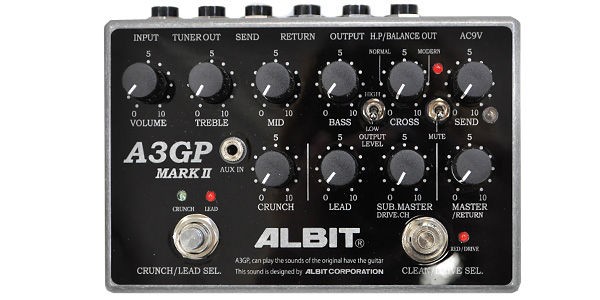 ALBIT A3GP MARK II 真空管プリアンプ ALBIT/A3GP Mark Ⅱ : 鋼鉄野郎