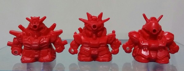 前編 SDガンダム ベース基地 武者大集合 食玩 戦国伝 ガン消し