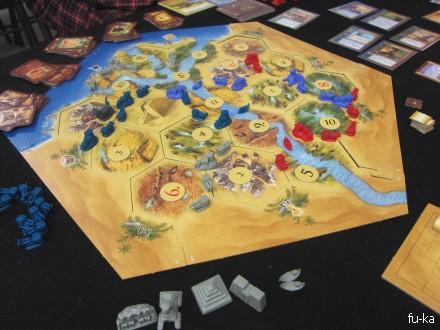 カタンの開拓者たち 古代エジプト版 [日本語訳付き]